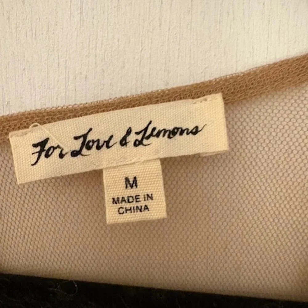 For Love and Lemons Tulle Matador Dress, Sz M - Picture 9 of 15